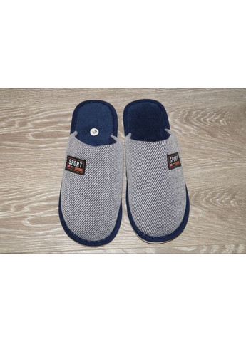 Кімнатні капці підліткові сині Deshman fashion (372388549)