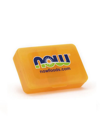 Органайзер для витаминов карманный Vitamin Case Small 1 шт Now Foods (364357477)