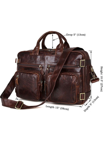 Сумка чоловіча шкіряна через плече 14590 Vintage (302009097)