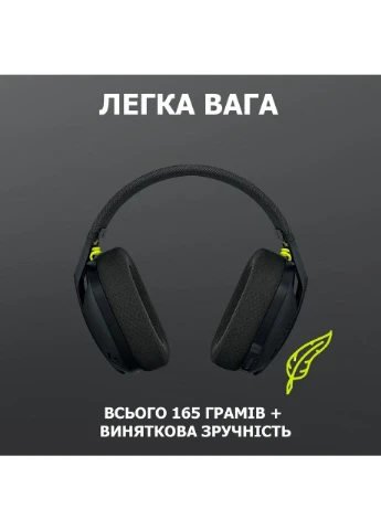 Игровая гарнитура G435 Lightspeed Wireless (981-001050) Logitech (393550111)