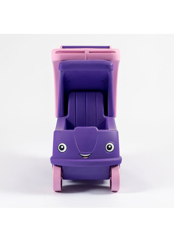 Візок для ляльок і пупсів з кошиком фіолетовий (01540/01) Doloni (365590314)