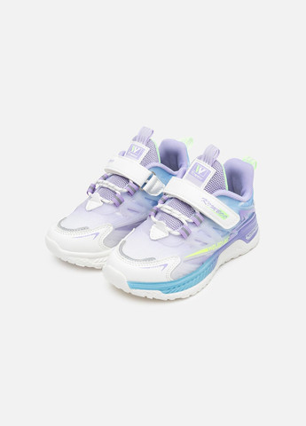Бузкові осінні кросівки для дівчинки колір бузковий цб-00244450 Kimboo
