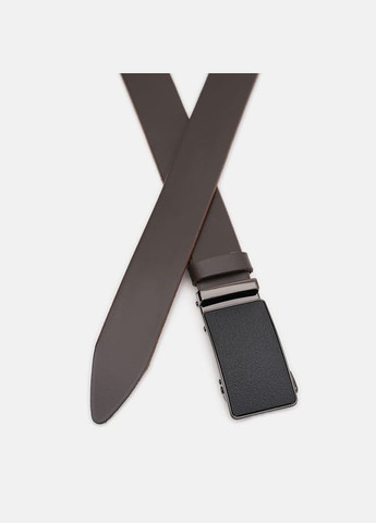 Мужской ремень кожаный 125v1genav19 Коричневый Borsa Leather (302971968)