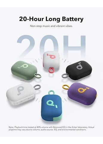 Портативна акустика SoundCore Select 4 Go White (7120952) Anker (360396454)