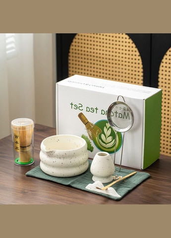 Набор Matcha SD5458 White для приготовления чая матча 7 предметов шт. Lesko (349730366)
