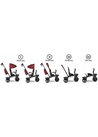 Велосипед Kori Red Burgundy, красный Lionelo LO-KORI RED BURGUNDY (336329579)