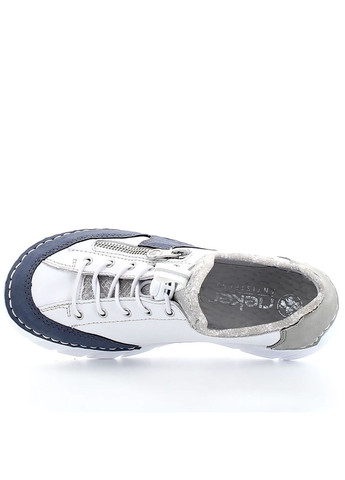 Кросівки (р) Білий/Синій Шкіра/Екошкіра 0-1-1-55064-80 Rieker комбіновані (328836501)