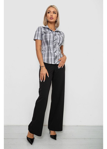 Белая рубашка женская в клетку Ager 230R065