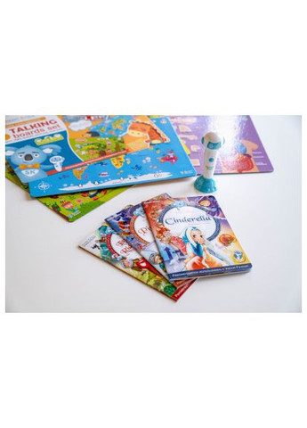 Интерактивная игрушка Набор интерактивных книг 200 Первых слов (1,2), Сказки (SKB23BWFT) Smart Koala Набір інтерактивних книг 200 Перших слів (1, 2), Ка (366159975)