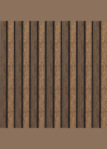 Рейка декоративна PS 2900х120х12мм Коричневий із золотими прожилками SW-00001749 Sticker Wall (330018297)