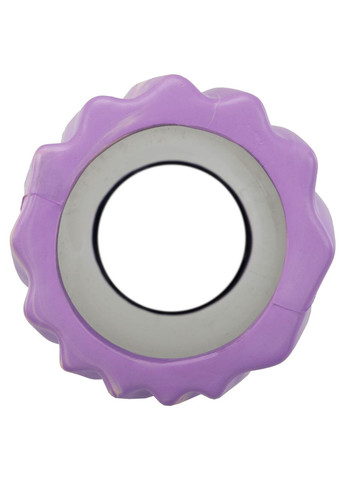 Роллер массажный цилиндр (ролик мфр) 33см Grid Line Roller EVA FI-0042 (d-14см, Фиолетово-розовый) SP-Sport (361436133)