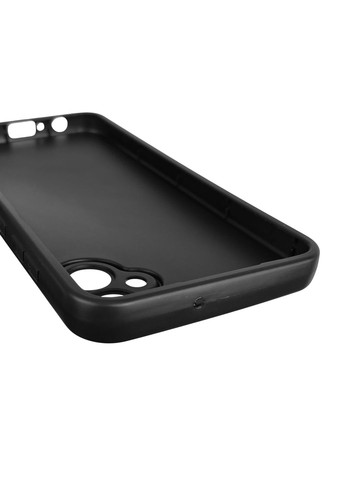 Чехол силиконовый Soft Touch с 3D принтом для Galaxy A05 (SM-A055) черный (Полная защита камеры) Samsung (371652908)