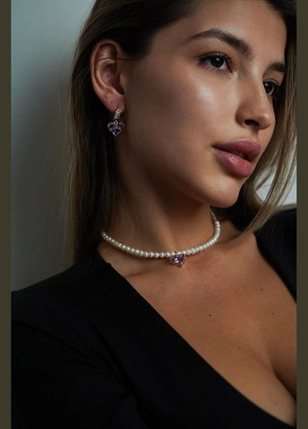 Колье "Purple Cloud" Le'Perle (312519993)