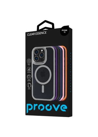 Чехол Clear Essence Case with Magnetic Ring iPhone 13 Black Proove (360418651)