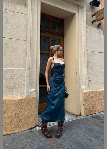 Зеленое повседневный платье женское Україна