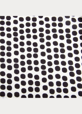 Тканина плательна штапель віскоза 145 см 90 г/м2 для суконь, спідниць, штанів, комбінезонів, дитячого одягу горохи IDEIA (341328137)