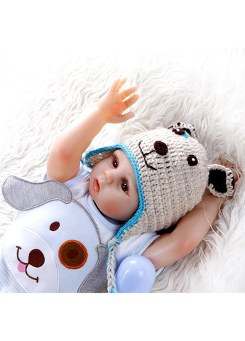 Кукла Реборн пупс мальчик 48 см силиконовый No Brand (367736339)