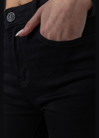 Джинсы женские стрейч, цвет черный, Ager - (292130653)
