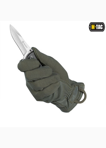 Рукавички Nomex Sport Leather Olive (L) M-TAC (303413833)