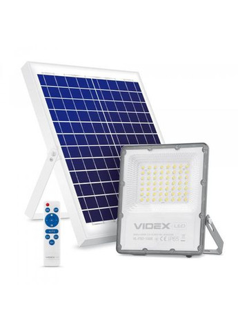 Прожектор на сонячній батареї VLFSO-1005 30 Вт 5000 K (25743) Videx (284106755)