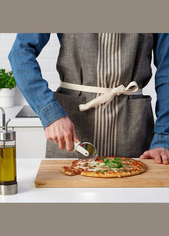 Нож для нарезки пиццы пиццерия кремовобелый 18 см IKEA (273482761)