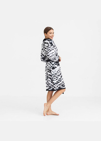 Халат жіночий з плюшевого велюру ексклюзивний Striped 18302 FlexDress (364491622)