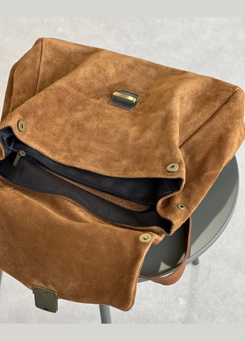 Жіноча замшева сумка JACLINE бронзова 801002 Vera Pelle (319325723)