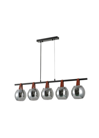 Люстра подвесная в стиле лофт G 321028/5 Matte Black Valeso (342069138)