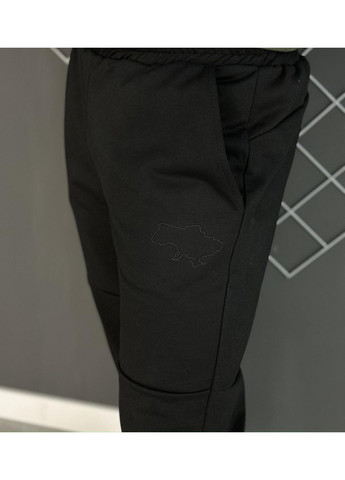 Демісезонні штани чорні з лого Luna (349441608)