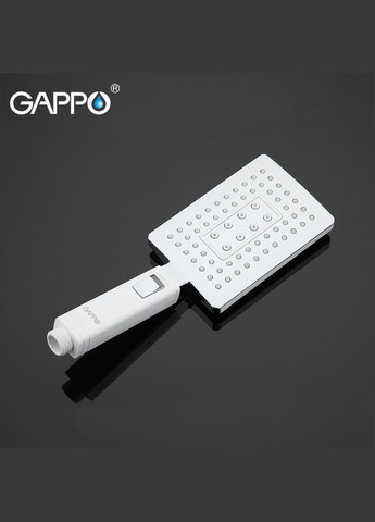 Змішувач для ванни для підлоги G30078, білий/хром GAPPO (275335378)