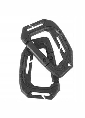 Карабин тактический пластиковый TACTICAL CARABINER MOLLE Black Mil-Tec (316049572)