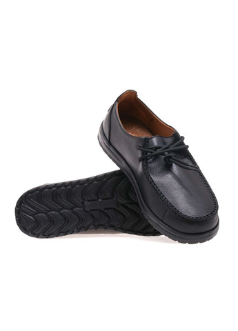 Черные мокасины мужские 4547-99/black leather Goodboots