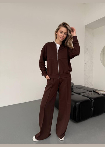 Весенний костюм женский Шоколад No Brand (326842537)