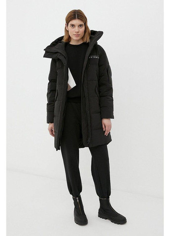 Черный зимний Пуховик Finn Flare