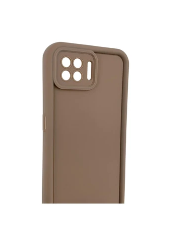 Чохол силіконовий Soft Touch для A73 коричневий (Повний захист камери) Oppo (394049507)