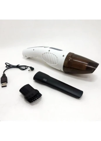 Автомобильный пылесос Car Vacuum Cleaner HY05 на АККУМУЛЯТОРЕ. Цвет: белый No Brand (397880456)