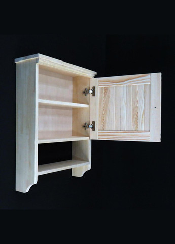 Полка над унитазом из дерева Марикита бланже (ПУТ-001601) No Brand (328293521)