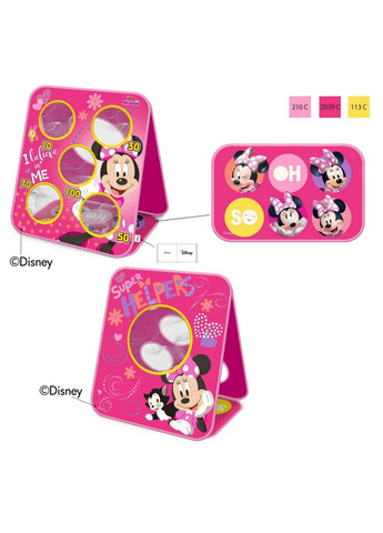 Детский игровой набор мишени "Минни Маус", 6 мешочков 24х24х5 см Bambi (289364916)