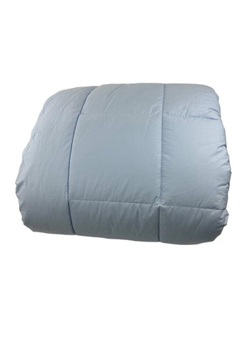 Ковдра двоспальна закрита Лебединий пух 20323 175х215 см синя Arda (328391692)