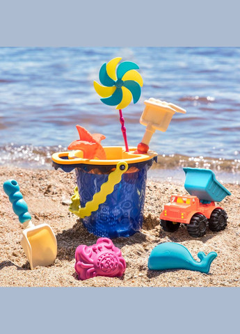 Набор для игры с песком и водой Ведерко Море () Battat BX1330Z (331789186)