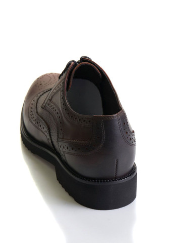 Коричневые классические туфли Marco Piero на шнурках
