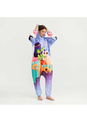 Кигуруми для взрослых Oversize 3D Котики Meow 3809_3_176 17189 176 см FlexDress (324623421)