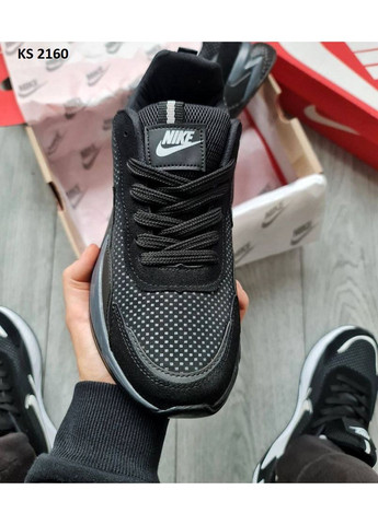 КРОСІВКИ ЖІНОЧІ NIKE AIR BLACK НАЙК АІР ФОРС 1 ПРЕМІУМ No Brand чорні демісезони (367176828)