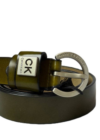 Ремень женский в оливковом цвете. No Brand (366091435)