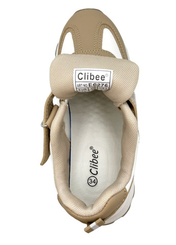 Бежеві всесезонні кросівки Clibee