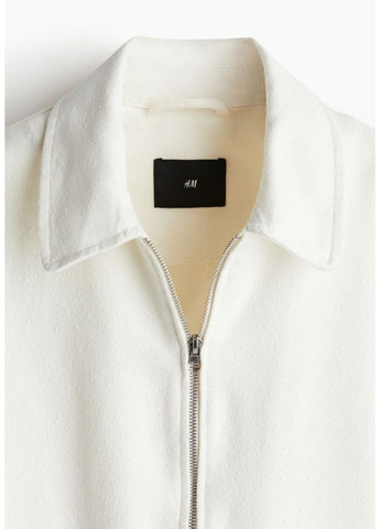 Белая демисезонная мужская джинсовая куртка н&м (58027) s белая H&M