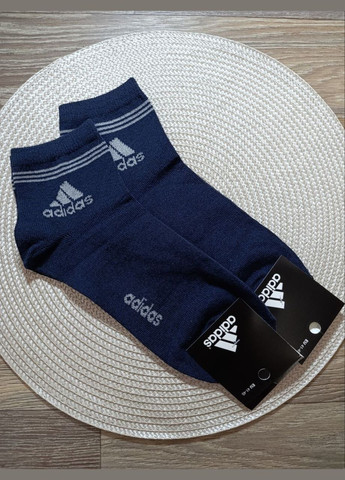 Сині шкарпетки чоловічі бавовна + стрейч. середні. відмінна якість, дуже добре носяться.стильні та практичні.виробництво - туреччина логотипи (339092002)