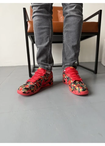 КРОССОВКИ ЖЕНСКИЕ NIKE THE WIZARD OF OZ X SB DUNK LOW НАЙК СБ ДАНК No Brand комбинированные демисезоны (392018823)