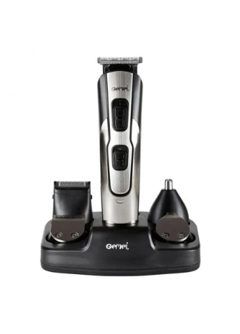 Машинка для стрижки 10в1 GM-592, тример для бороди, триммер бездротової. Колір: чорний Gemei (396867809)