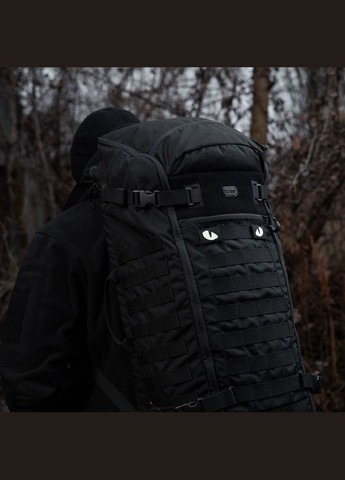 Нашивка Tiger Eyes Laser Cut (пара) Black M-TAC (315047153)